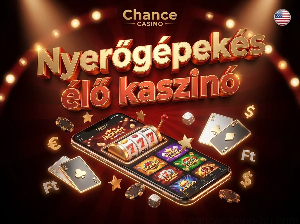 Nyerőgépekés élő kaszinó